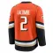 Orange Men's Jackson LaCombe Premium Anaheim Ducks Home Jersey