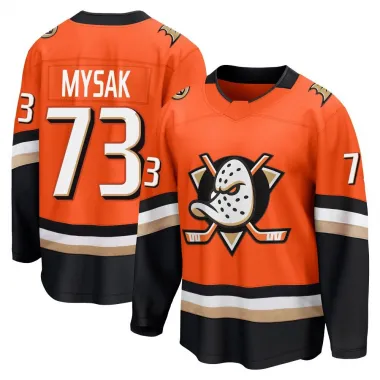 Orange Men's Jan Mysak Breakaway Anaheim Ducks Home Jersey