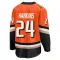 Orange Men's Jansen Harkins Breakaway Anaheim Ducks Home Jersey