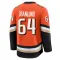 Orange Men's Mikael Granlund Premium Anaheim Ducks Home Jersey