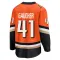 Orange Men's Nathan Gaucher Breakaway Anaheim Ducks Home Jersey