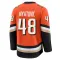 Orange Men's Nico Myatovic Premium Anaheim Ducks Home Jersey