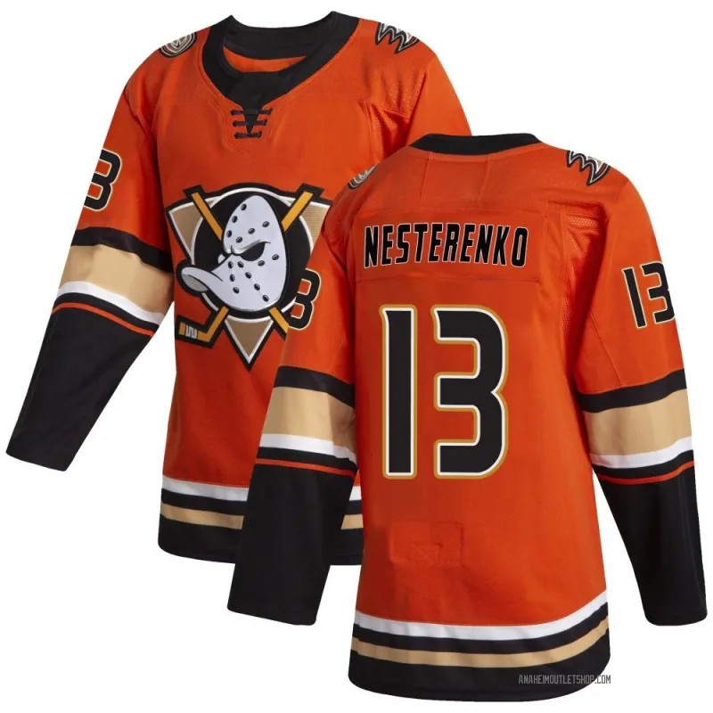Orange Men's Nikita Nesterenko Authentic Anaheim Ducks Alternate Jersey