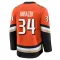 Orange Men's Petr Mrazek Premium Anaheim Ducks Home Jersey