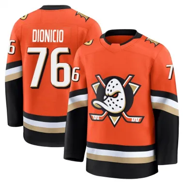 Orange Men's Rodwin Dionicio Premium Anaheim Ducks Home Jersey