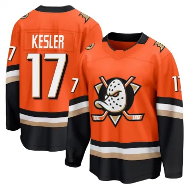 Orange Men's Ryan Kesler Breakaway Anaheim Ducks Home Jersey