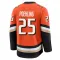 Orange Men's Ryan Poehling Premium Anaheim Ducks Home Jersey