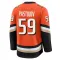Orange Men's Sasha Pastujov Premium Anaheim Ducks Home Jersey