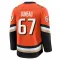 Orange Men's Tristan Luneau Premium Anaheim Ducks Home Jersey