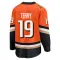 Orange Men's Troy Terry Breakaway Anaheim Ducks Home Jersey
