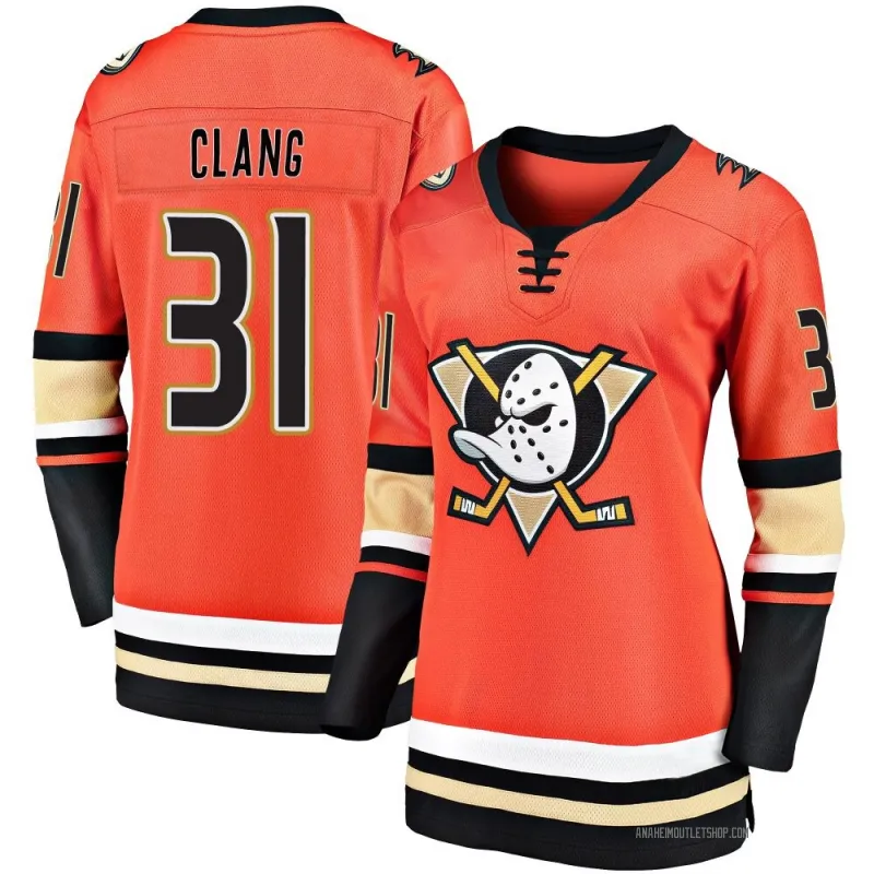 Orange Women's Calle Clang Breakaway Anaheim Ducks 2019/20 Alternate Premier Jersey