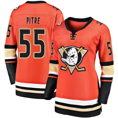 Orange Women's Coulson Pitre Breakaway Anaheim Ducks 2019/20 Alternate Premier Jersey