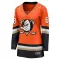 Orange Women's Damian Clara Breakaway Anaheim Ducks Home Jersey