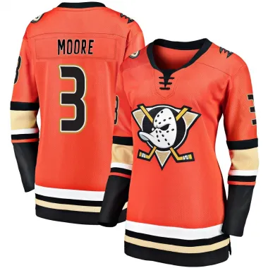 Orange Women's Ian Moore Breakaway Anaheim Ducks 2019/20 Alternate Premier Jersey