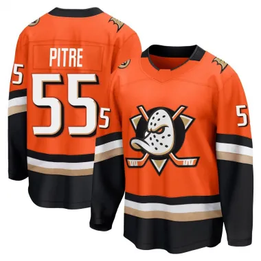 Orange Youth Coulson Pitre Breakaway Anaheim Ducks Home Jersey