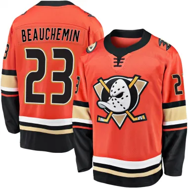 Orange Youth Francois Beauchemin Breakaway Anaheim Ducks 2019/20 Alternate Premier Jersey