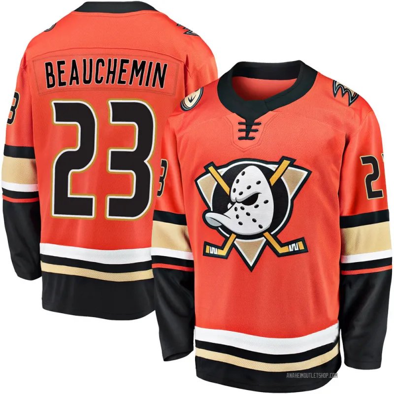 Orange Youth Francois Beauchemin Breakaway Anaheim Ducks 2019/20 Alternate Premier Jersey