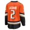 Orange Youth Jackson LaCombe Breakaway Anaheim Ducks Home Jersey