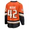 Orange Youth Tim Washe Breakaway Anaheim Ducks Home Jersey