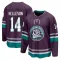 Purple Men's Drew Helleson Breakaway Anaheim Ducks 30th Anniversary Premier Jersey