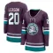 Purple Women's Brett Leason Breakaway Anaheim Ducks 30th Anniversary Premier Jersey