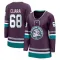 Purple Women's Damian Clara Breakaway Anaheim Ducks 30th Anniversary Premier Jersey
