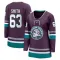 Purple Women's Konnor Smith Breakaway Anaheim Ducks 30th Anniversary Premier Jersey