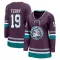 Purple Women's Troy Terry Breakaway Anaheim Ducks 30th Anniversary Premier Jersey