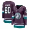 Purple Women's Tyson Hinds Breakaway Anaheim Ducks 30th Anniversary Premier Jersey