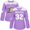 Purple Women's Vyacheslav Buteyets Authentic Anaheim Ducks Fights Cancer Practice Jersey