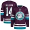 Purple Youth Drew Helleson Authentic Anaheim Ducks 30th Anniversary Primegreen Jersey