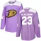 Purple Youth Francois Beauchemin Authentic Anaheim Ducks Fights Cancer Practice Jersey