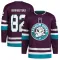 Purple Youth Jeremie Biakabutuka Authentic Anaheim Ducks 30th Anniversary Primegreen Jersey