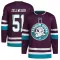 Purple Youth Olen Zellweger Authentic Anaheim Ducks 30th Anniversary Primegreen Jersey