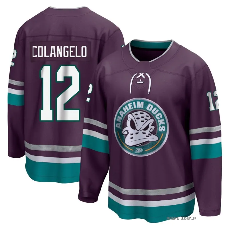 Purple Youth Sam Colangelo Breakaway Anaheim Ducks 30th Anniversary Premier Jersey