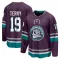 Purple Youth Troy Terry Breakaway Anaheim Ducks 30th Anniversary Premier Jersey