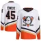 White Men's Beckett Sennecke Authentic Anaheim Ducks Reverse Retro 2.0 Jersey