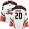 White Men's Brett Leason Breakaway Anaheim Ducks Away Jersey