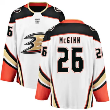 White Men's Brock McGinn Breakaway Anaheim Ducks Away Jersey