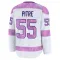 White Men's Coulson Pitre Premium Anaheim Ducks 2024 Hockey Fights Cancer Practice Jersey