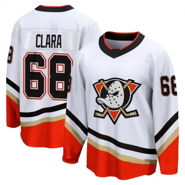 White Men's Damian Clara Breakaway Anaheim Ducks Special Edition 2.0 Jersey