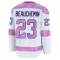 White Men's Francois Beauchemin Premium Anaheim Ducks 2024 Hockey Fights Cancer Practice Jersey