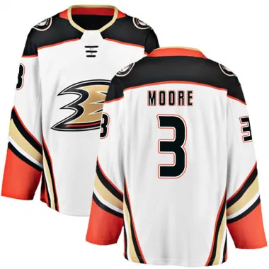 White Men's Ian Moore Breakaway Anaheim Ducks Away Jersey