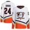 White Men's Jansen Harkins Authentic Anaheim Ducks Reverse Retro 2.0 Jersey