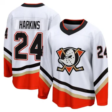 White Men's Jansen Harkins Breakaway Anaheim Ducks Special Edition 2.0 Jersey