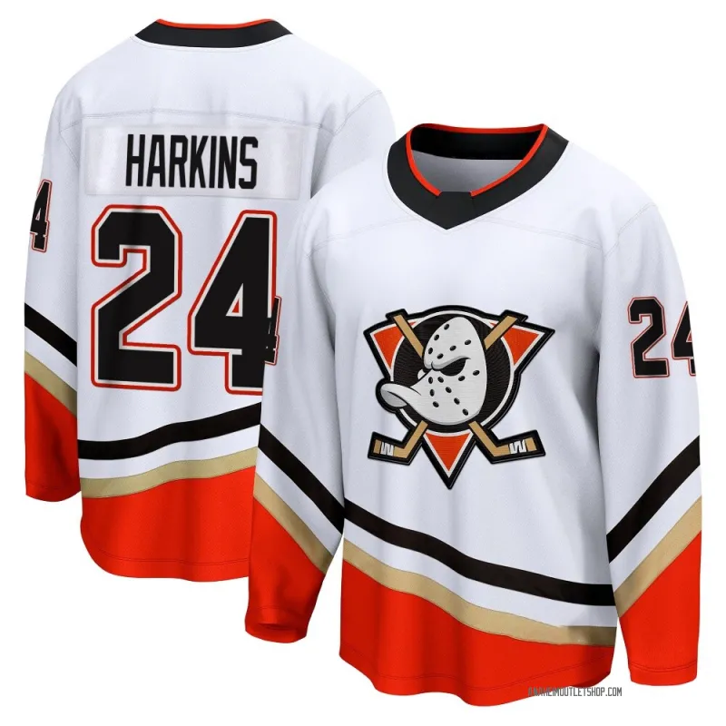 White Men's Jansen Harkins Breakaway Anaheim Ducks Special Edition 2.0 Jersey