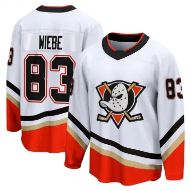 White Men's Jaxsen Wiebe Breakaway Anaheim Ducks Special Edition 2.0 Jersey