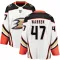 White Men's Noah Warren Breakaway Anaheim Ducks Away Jersey