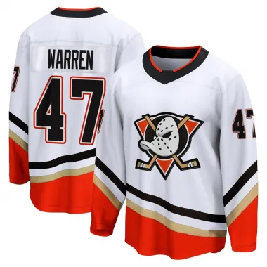 White Men's Noah Warren Breakaway Anaheim Ducks Special Edition 2.0 Jersey