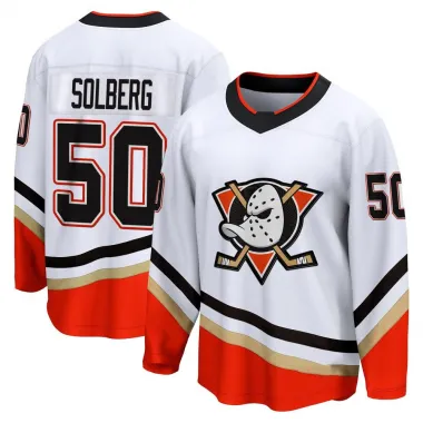 White Men's Stian Solberg Breakaway Anaheim Ducks Special Edition 2.0 Jersey